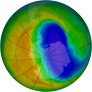 Antarctic Ozone 2009-10-17